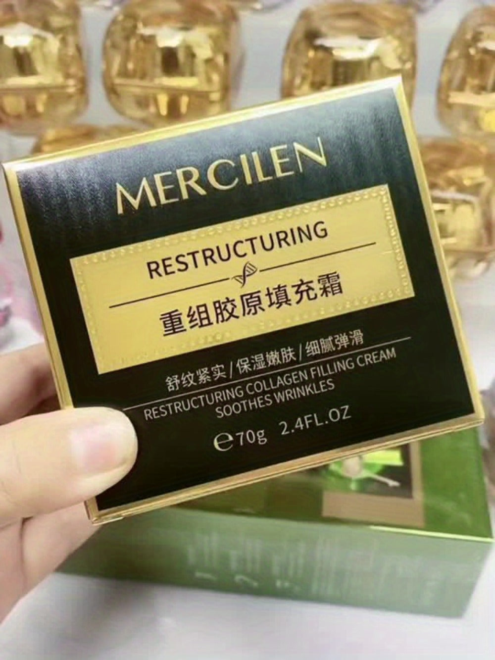 70g RESTRUCTURING COLLAGEN FILLING CREAM Deep Firming And Nourishing Skincare