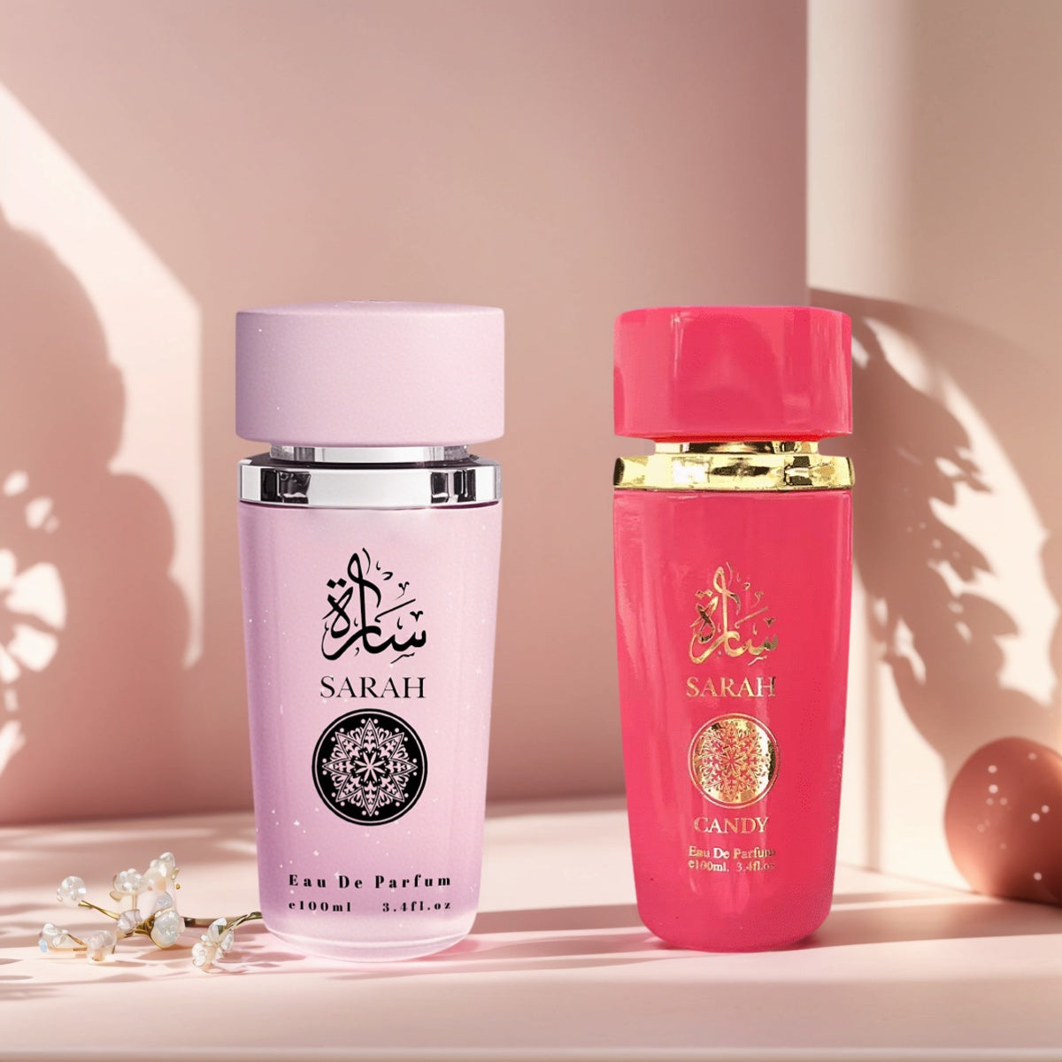 2pcs3.4-ounce Arab Women's Perfume, an Eau De Toilette with Long-lasting Fragrance. Suitable for Outings, Parties, and as a Holiday Gift.