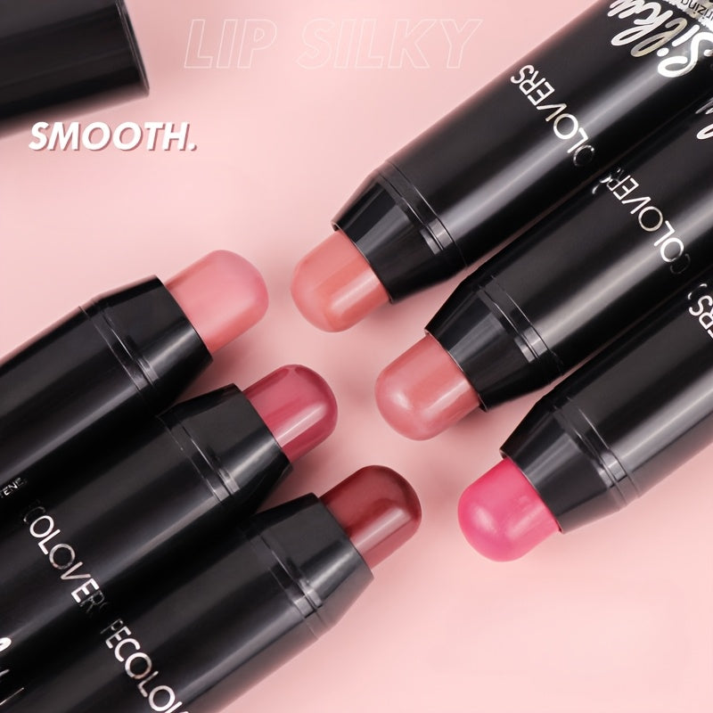 6pcs/Set Long-Lasting, Waterproof Lipstick With High Pigmentation & Moisturizing Balm - Perfect For All Skin Types, Red Shades-Perfect For Daily Makeup