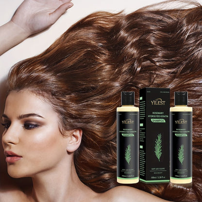 Rosemary Volumizing Shampoo — Enriched with Rosemary Extract, Amino Acids & Plant Squalane for Luxurious, Fuller & Healthier Hair | Moisturizing Formula for All Hair Types