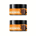 2pcs Castor Oil Curl Development, Hair Styling Curling Cream, Moisturizing Hair Elastin, Repairing Damaged Hair, Containing Rosemary And Coconut Oil, Suitable For Wavy, Curly, Medium To Coarse Hard Hair Texture, Perfect Gift For Holidays