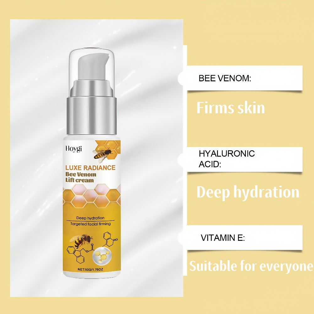3pcs Of Bee Venom Combination Set - Equipped with Scraping Board - Containing Collagen, Honey And Retinol, Massage And Lift The Facial And Neck Skin, Making The Light Beige Skin Firmer. Women's Beauty Products Are Holiday Gifts