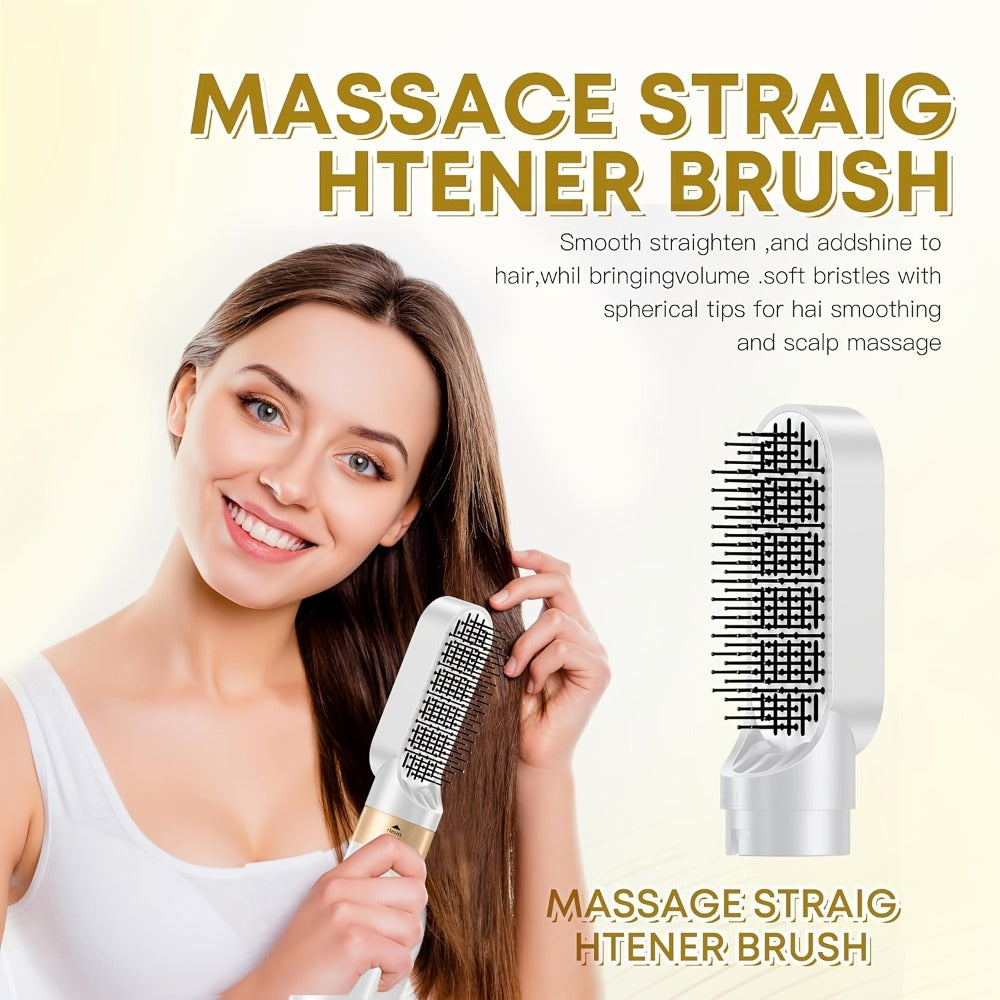 5in 1 Hot Air Brush, Hair Dryer Brush, Ionic Hair Styler, Blow Dryer Brush, Multi Hair Styler, Curling Straightening Brush, Volumizing Air Styler, Multifunction Hair Styling Tool