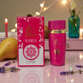 Sara Candy Eau De Parfum Women's Fragrance with Lavender Pear Coconut & Vanilla Notes 3.38oz Perfume for Aromatic Appeal