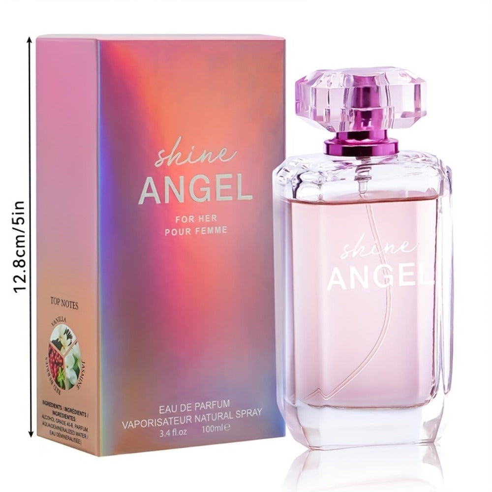 Floral Gourmand Perfume for Women Eau de Parfum 3.4oz | Vanilla Jasmine Red Berries Long Lasting EDP Spray | Full Size Fragrance Daily Dating Party Gift