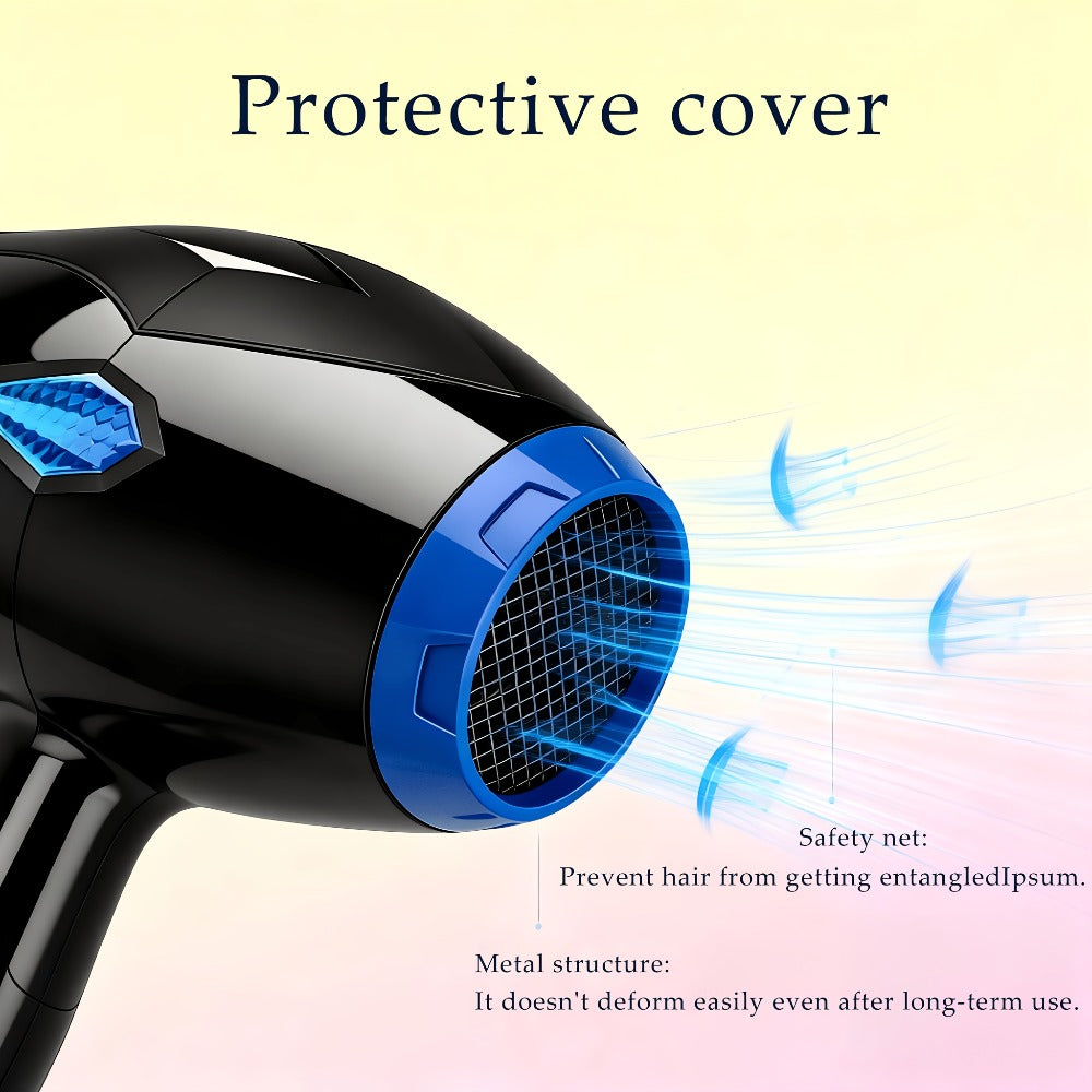 MORFONE All-in-one High-end Home Professional Hair Dryer. A Hair Dryer Set with Various Accessories Such As A Comb, Hair Clip, And Nozzle. Suitable for Family Or Travel Use- Hair Care Festive&Festival Gift for Loved Ones