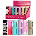6-Piece Travel Set, Women's Eau De Parfuma Spray, Long Lasting Fragrance, 6 Different Flavor, Perfect For Holiday Gifts, Dating, Daily Life, Parties, 1.18 Fl Oz/bottle