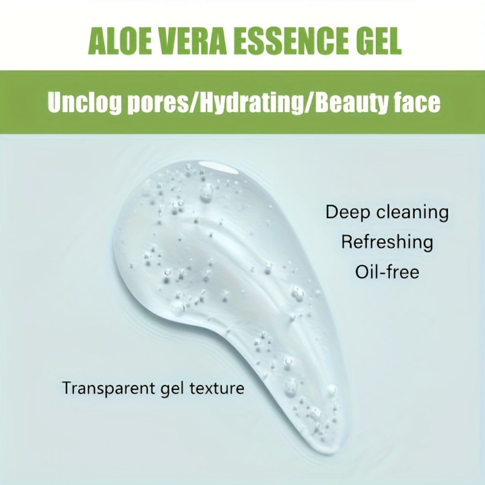 Deep Cleansing Exfoliating Gel - 6.76oz, with Mandelic Acid - Aloe & Rose Extract, Long-Lasting Moisture Cleanses Pores Exfoliating Gel for Both Face And Body Suitable for Daily Use