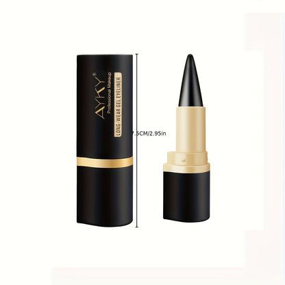 Black Eyeliner Pencil – 5-Pack Waterproof Smudge-Proof Matte Eyeliner, Long-Lasting Cream Formula, Fade-Resistant, Easy to Apply for Beginners, Solid Liner Set