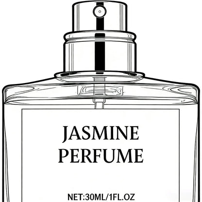 Women's Floral Perfume Spray — Jasmine & Sweet Orange Blossom | Fresh Mint Top Notes, Lavender Base | Long-Lasting 12-Hour Romantic Fragrance | Gift for Her