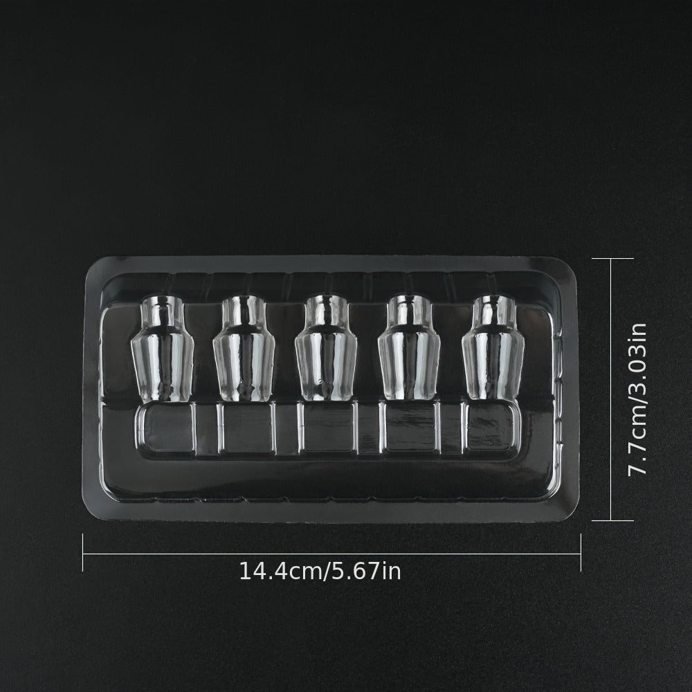 Disposable Tattoo Needle Holders 50Pcs Single-Use Grip Tubes Clean Organized Workspace for Professional & Beginner Tattoo Artists Sterile Tattoo Supplies