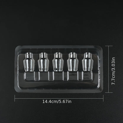 Disposable Tattoo Needle Holders 50Pcs Single-Use Grip Tubes Clean Organized Workspace for Professional & Beginner Tattoo Artists Sterile Tattoo Supplies