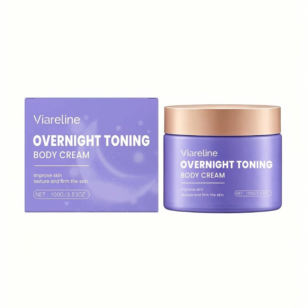 3/2pcs Get Dreamy Night Firming And Lifting Body Cream with Plant Extracts - 24H Hydration, Tightening And Moisturizer for Sensitive Light, Unisex for Men And Women, All Light Types, Sensitive Light Safe, 3.53Oz/Each (Abdomen, Thighs, Buttocks)