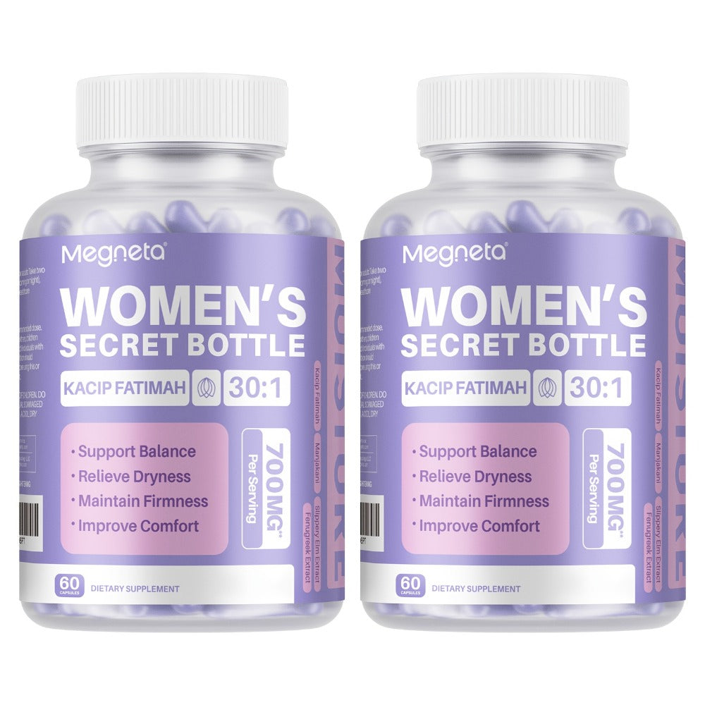 [Surprise! Ships in Valentine'S Day Packaging!!] Natural Hydration, Comfort, Elasticity And Balance with Kacip Fatimah, Fenugreek, Slippery Elm Bark, Manjakani, And Maca Root, 30 Servings