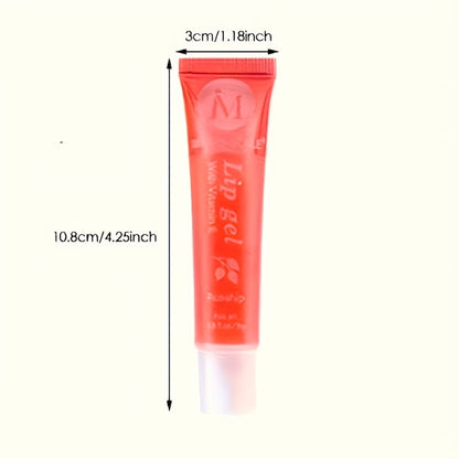 Moisturizing Lip Gloss Set 12pcs Clear Lip Plumping Oil with Plant Squalene VE Rosehip Argan Mint Aloe Coconut Flavors Hydrating Transparent Lip Gloss Gift Set