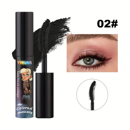 Volume & Lengthening Mascara — Thickening Curling Long-Lasting Formula | Plant Squalane | Dramatic Lash Look | 6 Shades | Daily & Party Wear