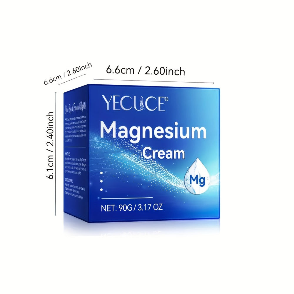 2pcs/ Magnesium Sleeping Cream: Pure Magnesium Body Cream (6.34 Oz) - Alcohol-Free, Contains, Magnesium Chloride, Suitable for All Skin Types, Regulates Dry Skin, Body Moisturizer, Cream, Unisex