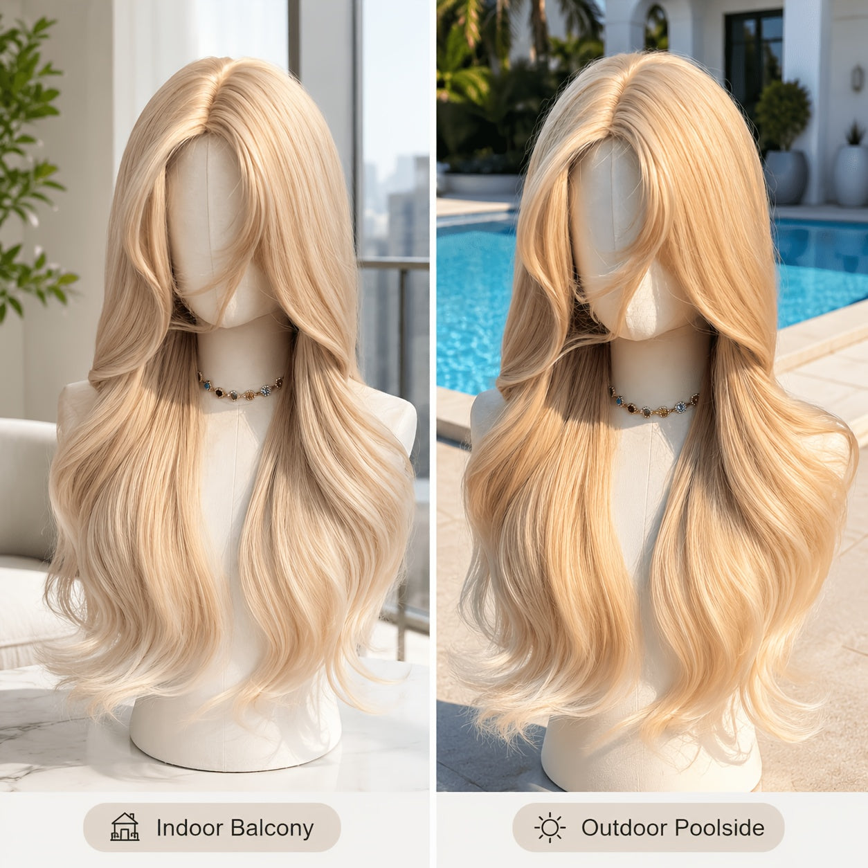 A Stylish 22-Inch Synthetic Heat-Resistant Wig, Perfect for Everyday Wear And Special Occasions - Ideal for Beginners, Making It a Great Choice for Valentine'S Day, Mother'S Day, Birthdays, Parties, Holidays, Gatherings