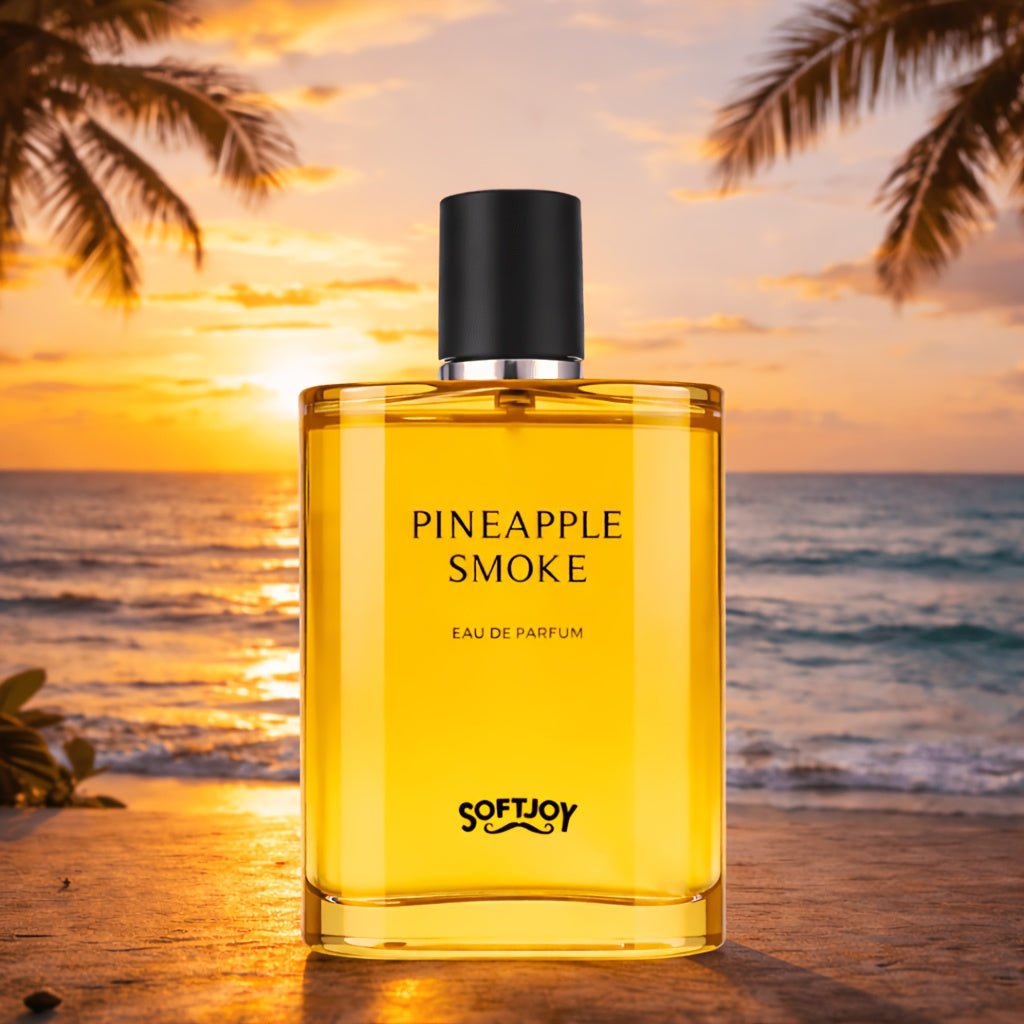3.04oz Pineapple Smoky Eau De Parfum Men Perfume | Woody Cologne Fragrance with Pineapple, Blackcurrant, Vanilla, Birch And Ambergris, Fresh Smoky Scent Cologne - Masculine, Sophisticated, Best for Date Night, Office, Parties, Father's Day Gifts