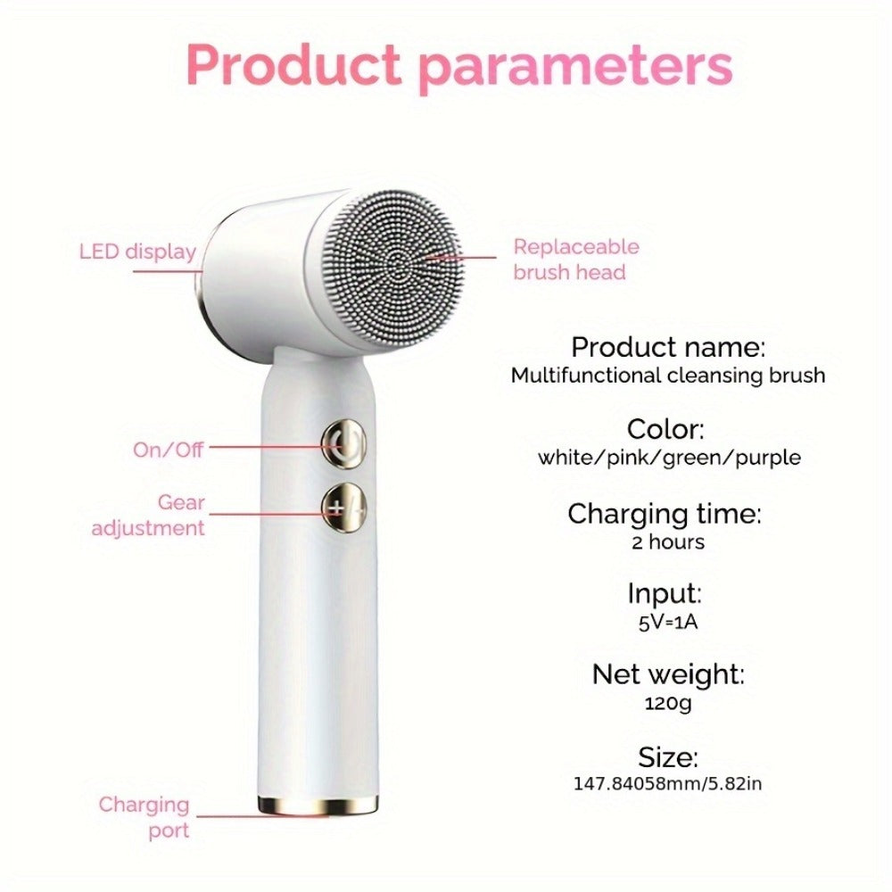 Face Massager EMS Microcurrent Skin Tightening Device - V-Face Lifting Double Chin Reducer Neck Rejuvenation USB Rechargeable Portable Beauty Tool