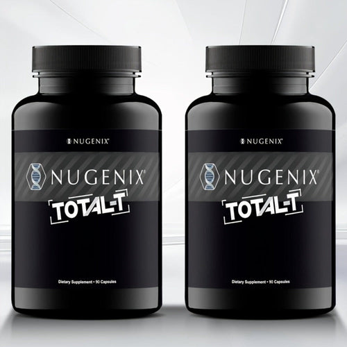 Men's Health & Muscle Support Supplement with L-Citrulline, Fenugreek & Vitamin B6 - Testosterone, Energy & Circulation Booster - Total-T Daily Male Wellness Formula