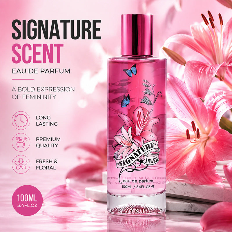 3.4Fl Oz Women's Eau De Parfum Spray - Long-Lasting Fragance Spray, with Mango, Grapefruit and Wild Strawberry, Perfect for Dating, Daily Life, Parties and Gift Giving