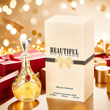 Floral Eau de Parfum for Women 100ml - Long Lasting Fruity Floral Perfume Spray | Talc-Free EDP 10-20% Concentration Refreshing Daily Fragrance Gift for Her 3.4oz
