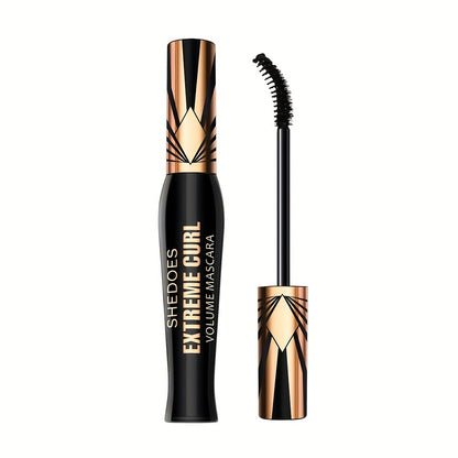 Waterproof Mascara Set 2PCS - Lengthening Volumizing Thick Curly Lashes Natural Extension Long-Lasting Hold Crown Mascara for Women