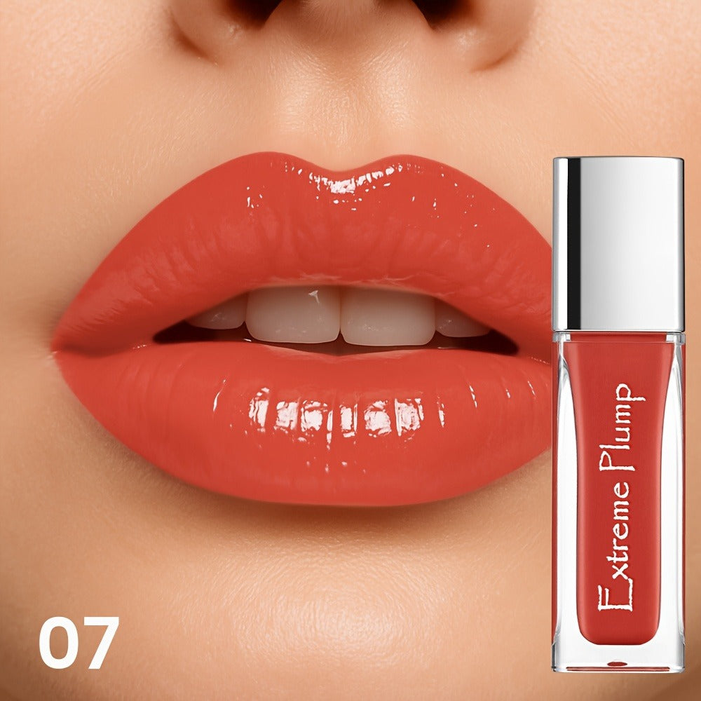 Lip Gloss for Women - Water Gloss Moisturizing Hydrating Formula, Long-Lasting Glossy Finish, Non-Sticky Sweatproof Sheer Tint, Nude Pink Shimmer Shades, Smooth Comfortable Wear, Party Wedding Everyday