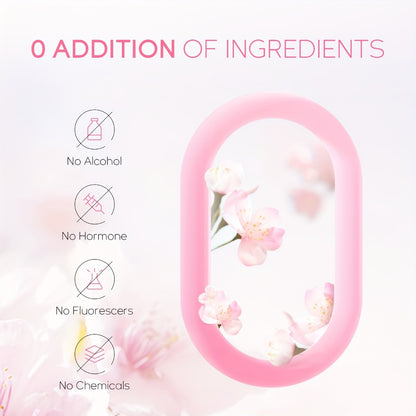 Sakura Skincare Gift Set 4pcs Niacinamide Serum Eye Cream Moisturizer Foam Cleanser - Brightening Uneven Complexion Hydrating Routine Mother's Day Gift for Women