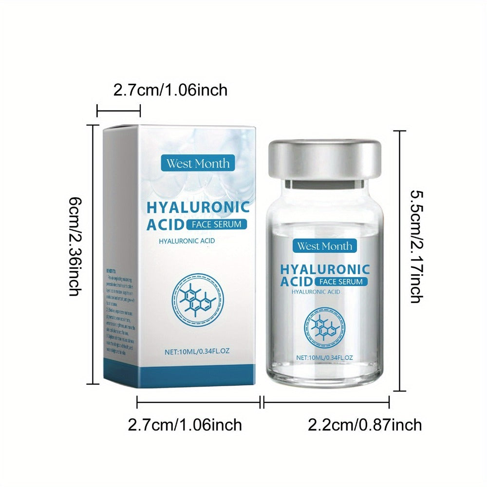 2/4Set Micro Infusion System Hyaluronic Acid Facial Serum, Smooth Skin Facial Serum Roller with Collagen And Elastin Moisturizes Skin Care Serum Enhances Skin Elasticity, Facial Serum for All Skin Types, Microneedle Length 0.25Mm