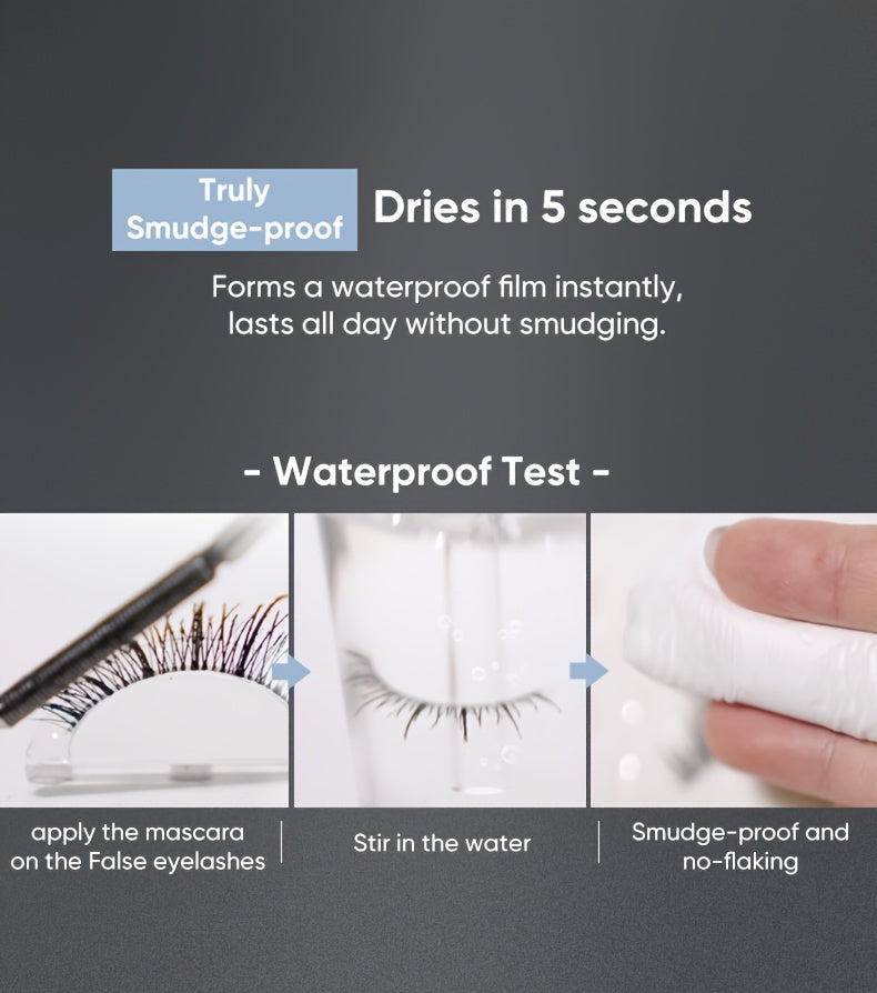 [Beach, Summer] Judydoll 3D Curling Eyelash Iron Mascara - Long-Lasting, Volumizing, Smudge-Proof, Water-Resistant, Nourishing, Easy Application, Suitable for All Eye Types, Beginner, Beach, Korean Makeup, Cheap Girl Stuff, Teen Girls Trendy, Summer, High