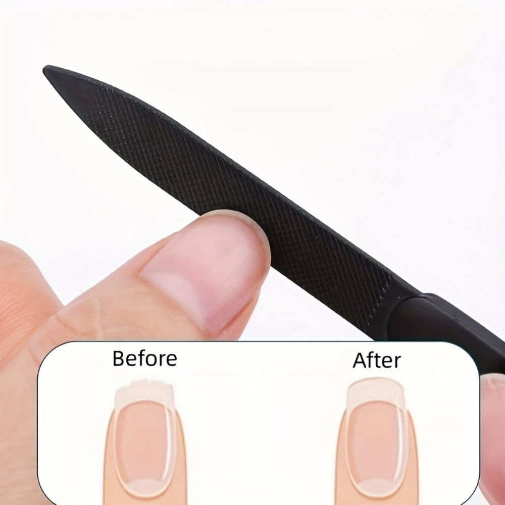 2pcs Modern Stainless Steel Nail Clippers with Concave Blades, Heavy Duty Nail Clippers with Curved Design, Large Opening for Thick Nails, Elderly Friendly, No Splash, Precision Trimming Of Men's Toenails, Long Handle with Angled Curved Blades