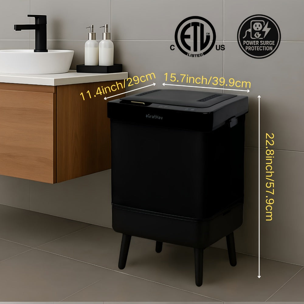 A Towel Warmer Suitable for Bathrooms, a Foldable Towel Bucket, Blanket Warmer, with a Large 35-liter Capacity for Fast. Features and Drying Modes, a Timer Function, and Comes with 6 Tablets. The Perfect Holiday Gift and a Must-have for Staying Warm!