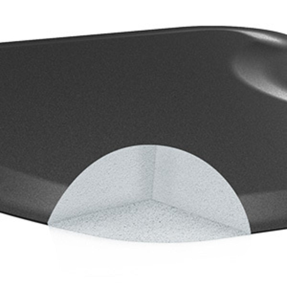 Omysalon Salon Mat for Hair Stylist, Thick Barber Chair Mats with Round Cutout Hair Salon Mats for Hairdresser Standing, Barbershop Beauty Spa Hairdressing Equipment, a Comfortable Gift for Hairdressers