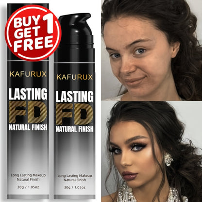 Liquid Foundation 2pcs Full Coverage Concealer Makeup for Women Light Texture Buildable Formula Evens Skin Tone All Skin Types Face Foundation Set