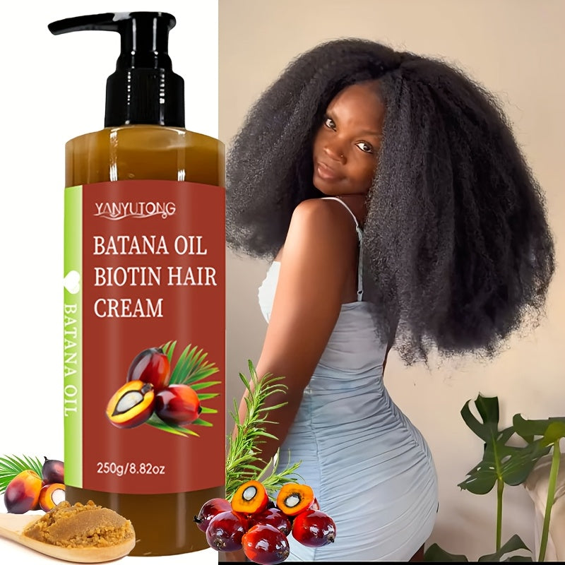 3pcs Of Dr. Sebi Batana Oil Set From Honduras, Cold Pressed Unrefined | Base Carrier Oil | Unrefined Batana Oil Hair Mask, Quickly Moisturizes The Scalp And Hair, Effectively Preventing Breakage And Splitting, Suitable for Dry Hair Use, Deep