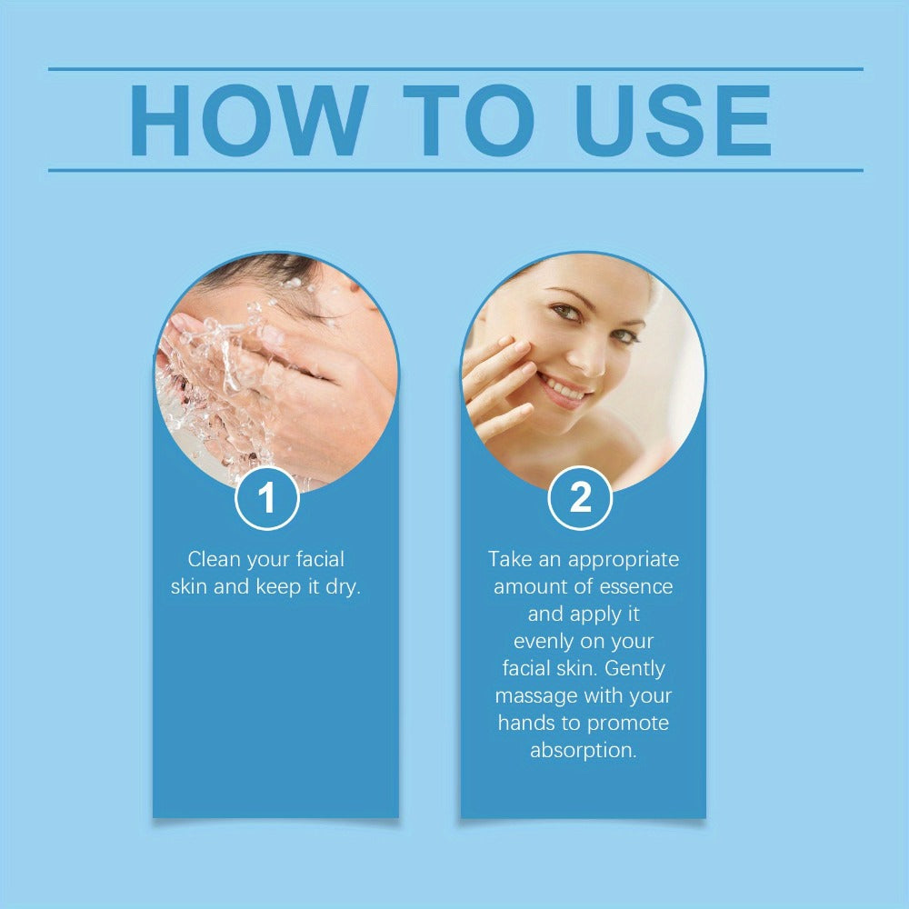 2/4Set Micro Infusion System Hyaluronic Acid Facial Serum, Smooth Skin Facial Serum Roller with Collagen And Elastin Moisturizes Skin Care Serum Enhances Skin Elasticity, Facial Serum for All Skin Types, Microneedle Length 0.25Mm