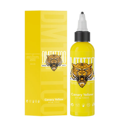 Tattoo Ink Solid Color 4.06oz Professional DM Advanced Formula Triple Black True Black Bright White Fire Red Royal Blue Canary Yellow Leaf Green Outline Ink