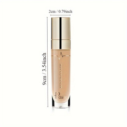 Eye Concealer Cream 2PCS - Dark Circles & Wrinkles Coverage Waterproof Long-Lasting Liquid Concealer Stick with Plant Squalane Moisturizing Formula