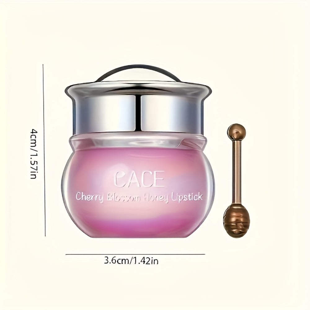 Lip Balm & Mask 3PCS Cherry Flavor - Hydrating Squalane Lip Oil, Nourishing Lip Primer & Glossy Moisturizing Lip Mask for Soft Lips, All Skin Types, Gift for Women & Men