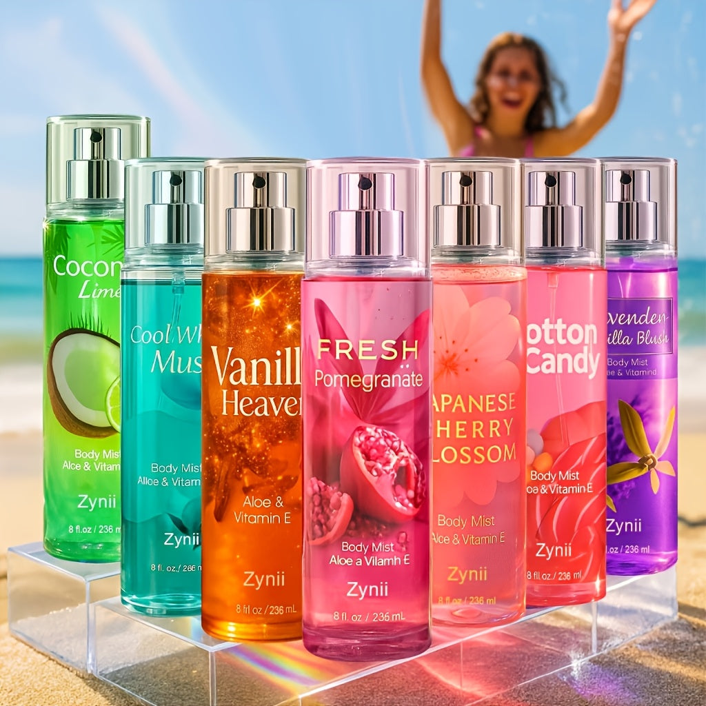 [Valentine's Day Gift] 18 Varieties Hair Fragrance Spray - 8oz, Women's Perfume, Lasts 6-8 Hours, Must-Have Item, Perfect For Daily Dates, Surprise Gift, Ideal Everyday Present, Easy To Use Hair Mist, Valentine's Day Gift