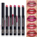 Five Sets Of Five-color Diagonal Lipstick, Lasting And Not Easy to Remove Makeup, Suitable for Beauty Lovers And Beginners to Use, The Perfect Gift