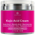 50ml/1.7oz Kojic Acid Cream, Deeply Hydrating And Moisturizing, Smoothing Skin, Contains Kojic Acid And Hyaluronic Acid, Dark Spots Look Reduced, Brightens Skin, Making Your Skin Look Younger