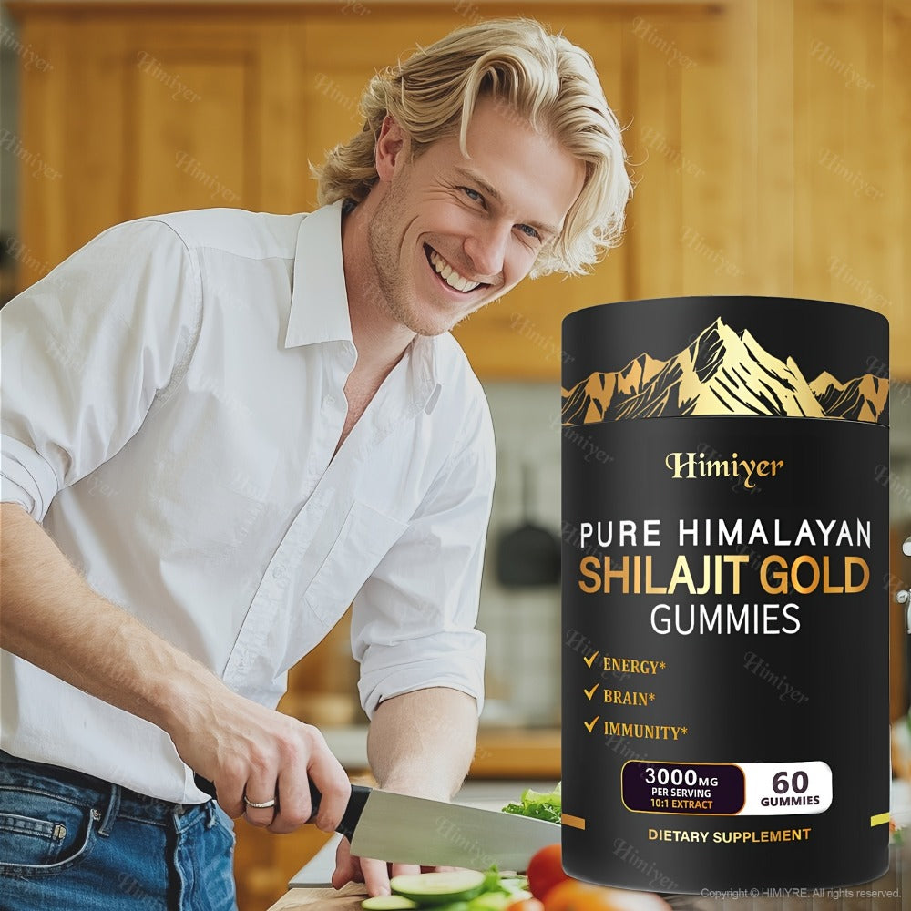 Powerful Combination Of 3000mg SHIlijit, Ginger, Hoofgrass, Ginseng And Ashwagandha! Multi-mineral And Phytonutrient Supplement