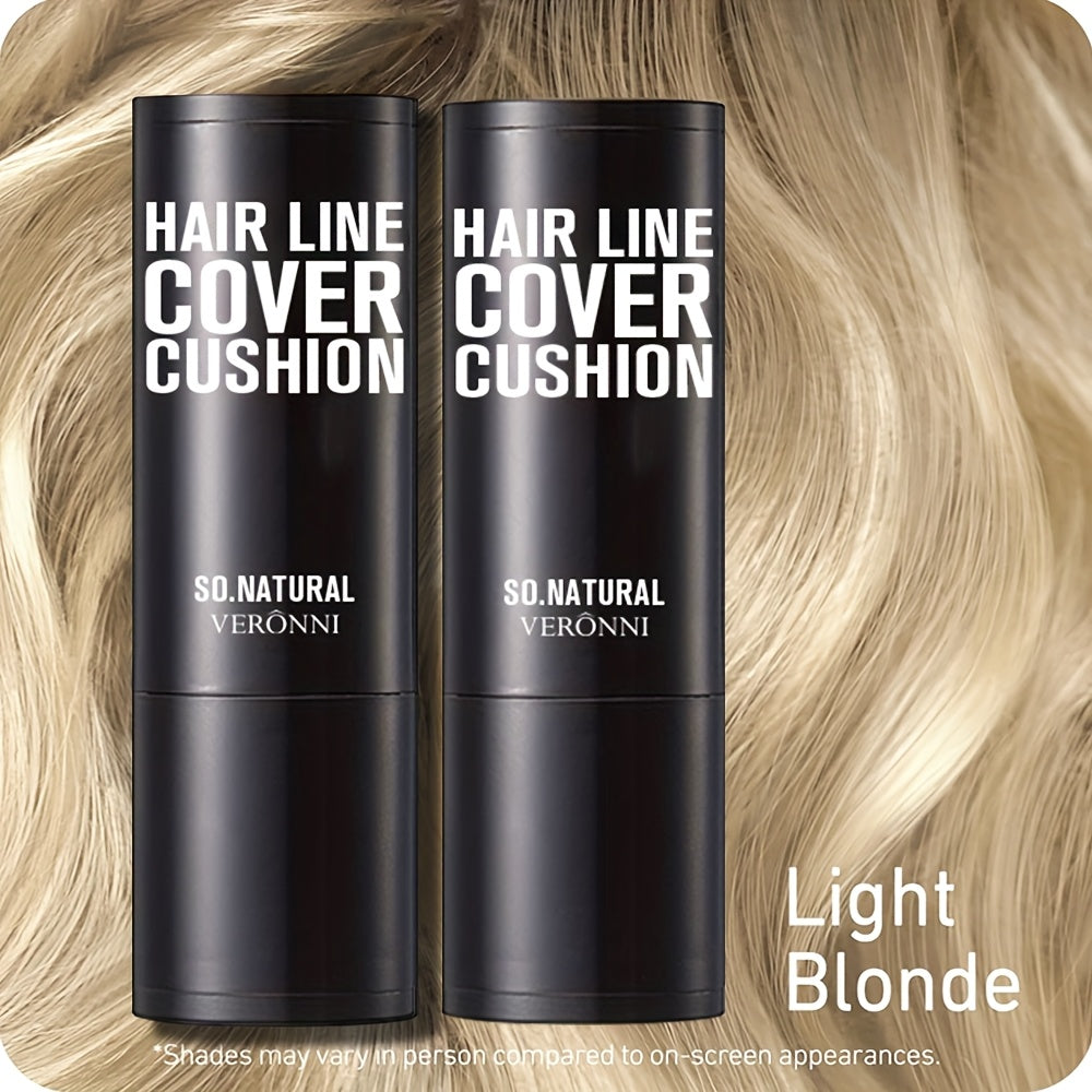 2pcs Hairline Shadow Powder Stick Set, Hairline Concealer Pen, Waterproof Stain-Proof, Instantly Conceal Hairline And Hair Root, Waterproof Hairline Powder Filler for Natural Look