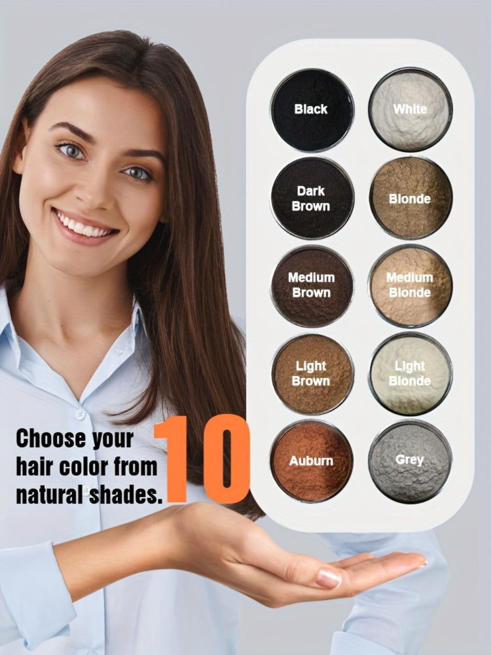 SILLKVA Hair Fiber Spray Applicator Kit - Precision Application For Instant Fullness, Natural Looking Coverage, 0.97oz