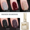XEIJAYI 5pcs/set 0.51oz New Popular Nail Gel Semi Permanent Nail Art Soaking LED Nail Salon DIY Nail Salon Gelcs