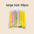 39/42pcs/Set Spiral Curling Hair Sticks, Professional Curler Set, Plastic Perm Rods for Hair Styling Hair Styling Tools
