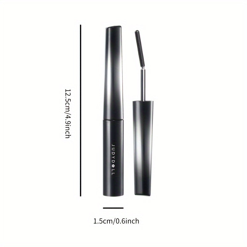 [Beach, Summer] Judydoll 3D Curling Eyelash Iron Mascara - Long-Lasting, Volumizing, Smudge-Proof, Water-Resistant, Nourishing, Easy Application, Suitable for All Eye Types, Beginner, Beach, Korean Makeup, Cheap Girl Stuff, Teen Girls Trendy, Summer, High